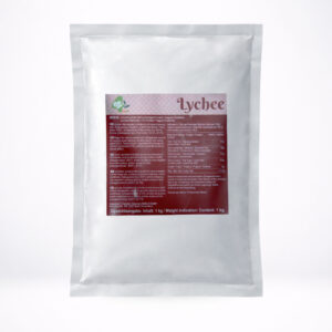 Pó instantâneo Litchi Milk Bubble Tea