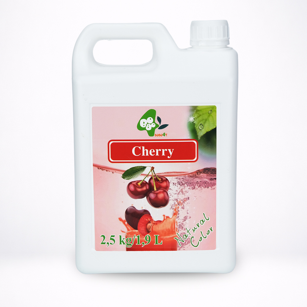 Xarope de Cereja Fruit Bubble Tea 2,5kg
