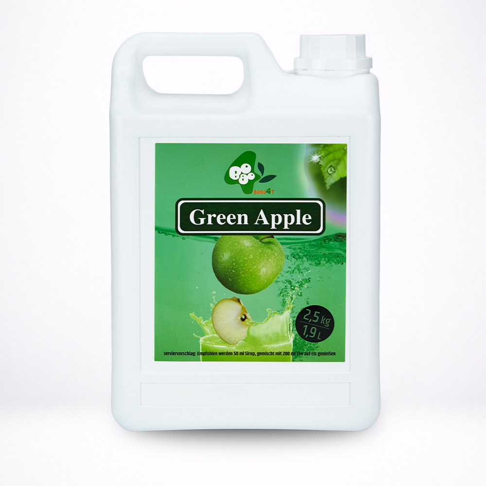 Xarope de Maçã Verde Fruit Bubble Tea 2,5kg