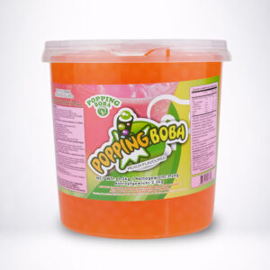 Pêssego Popping Boba