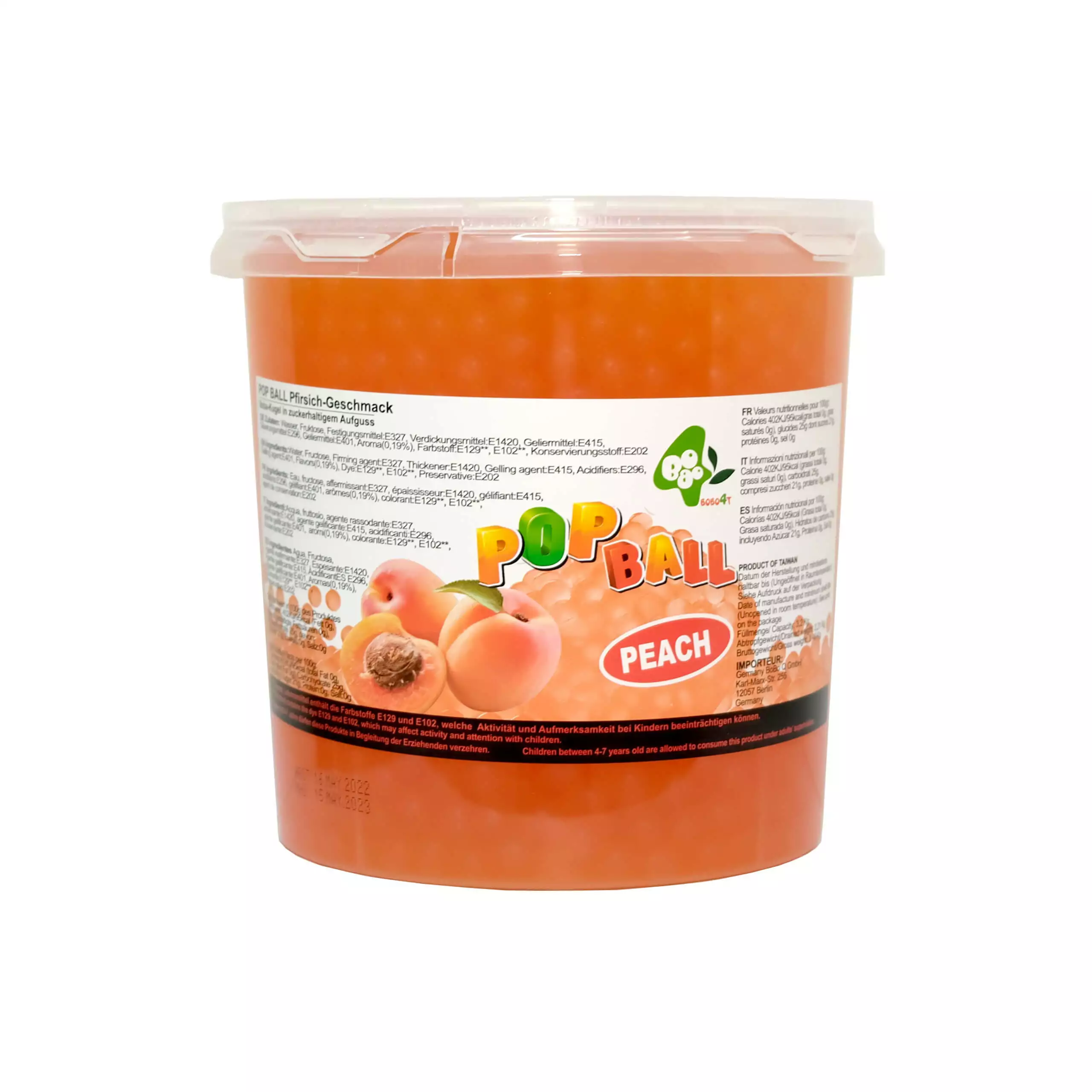 Popping Boba-Peach