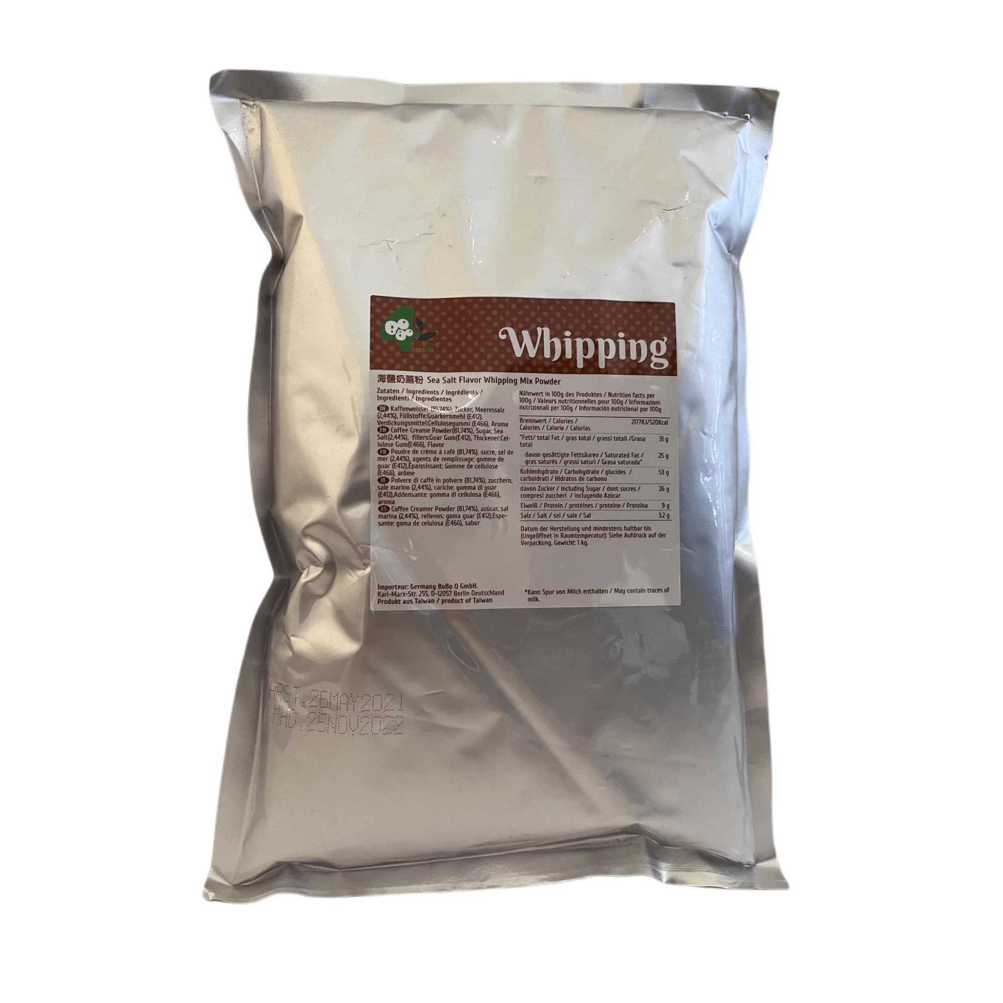Sea Salt Cheese Flavor Whipping Mix Powder